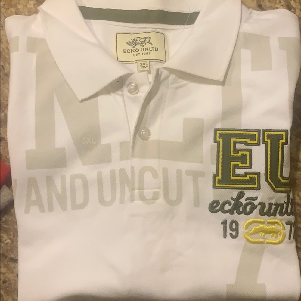 3 -ECHO UNLTD. POLOS XXL  $25 for ALL 3 POLOS